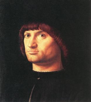 Antonello Da Messina : Portrait of a Man (Condottiere)